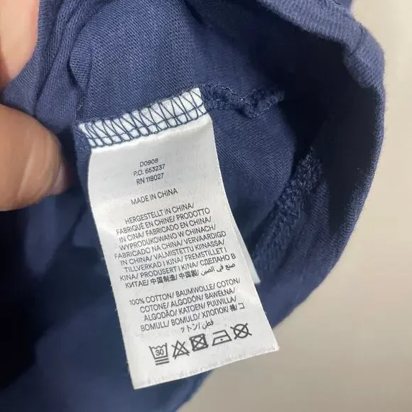 Boden 4 Leah Jersey T-Shirt Mini Dress Blue Cotton Pineapple Print Cap Sleeves - Picture 7 of 9